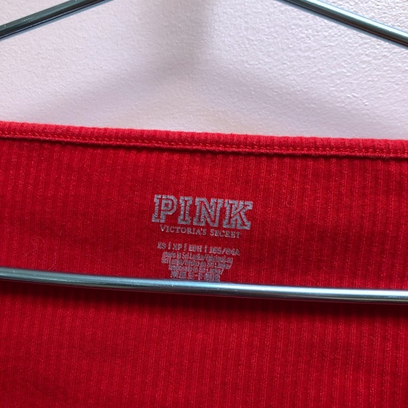 Pink Victoria Secret Ribbed Bodysuit - Picture 5 of 9